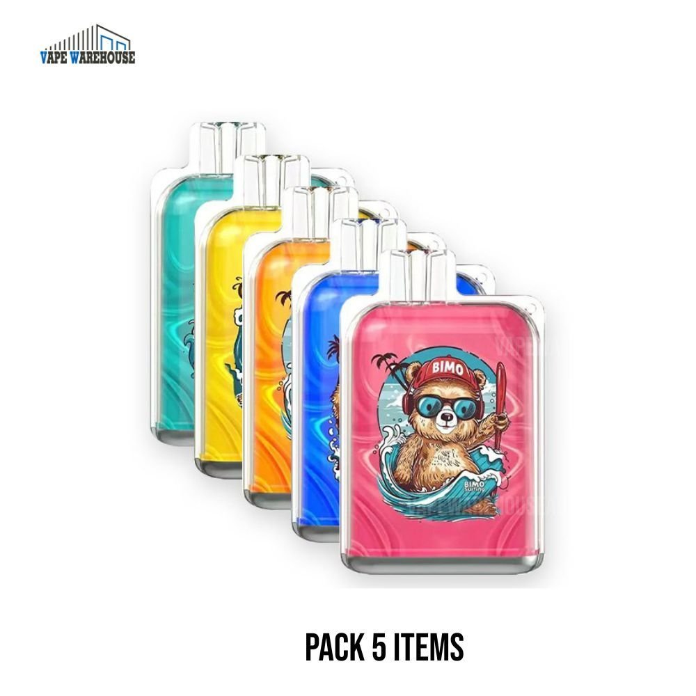 BIMO Crystal 12000 Puffs – Pack 5 items