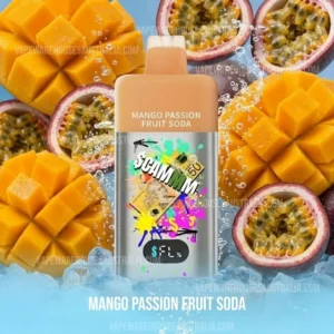 $CAMMM A$ 15K Puffs Mango Passion Fruit Soda