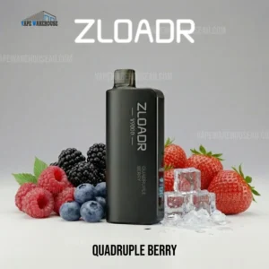 ZLOADR V9000 Puffs Quadruple Berry