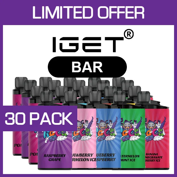 IGET BAR – 3500 PUFFS – 30 PACK