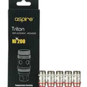 Aspire Triton Ni200/Atlantis/Atlantis 2 – “1.5Ω” – Replacement Coils – 5 PACK