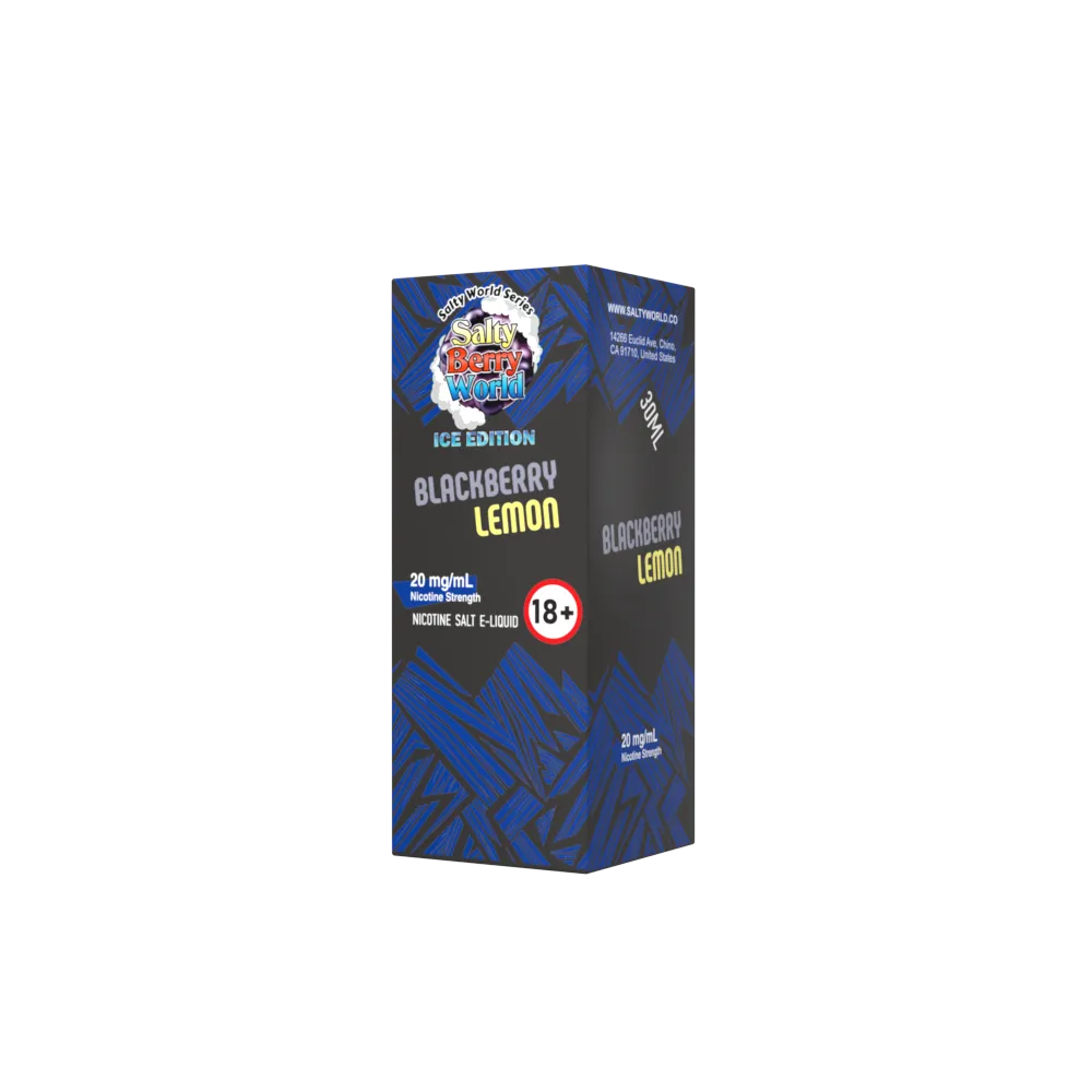 [Ice Ed.] Blackberry Lemon - Nicotine Salt E-liquid