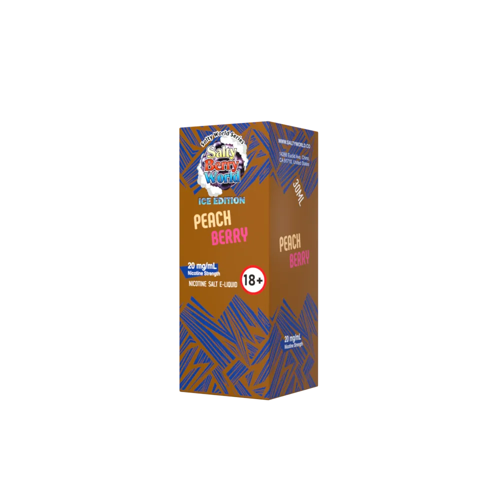 [Ice Ed.] Peach Berry - Nicotine Salt E-Liquid