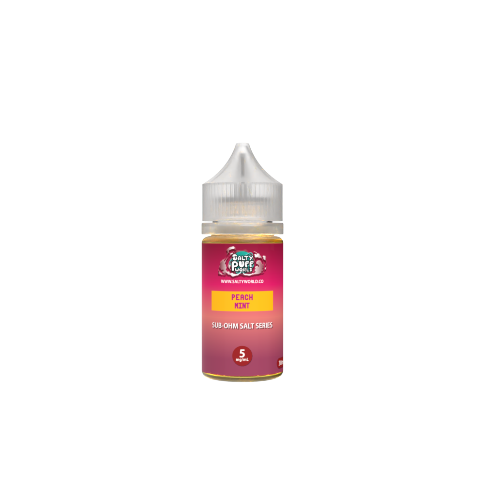 Peach Mint - Sub-Ohm Nicotine Salt E-liquid